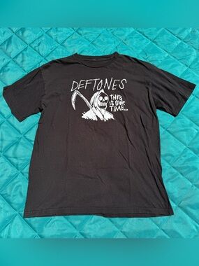 Deftones Grim Reaper Black Band T-Shirt
